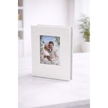 Angelphoto  15X21 Fotoğraf Albümü – Ince Kapaklı, 100 Foto Kapasiteli, Yandan Girişli (Siyah / Beyaz / Kırmızı)