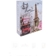 Angelphoto  Eyfel Kulesi Renkli Desenli 96'lık 10X15CM. Promosyon Fotoğraf Albümü