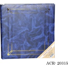 Angelphoto  20 Yaprak (40 Sayfa) Yapıştırmalı Ciltbezli Albüm Instax 10X15 - 20X30 Tüm Fotoğraflar Için Uygun