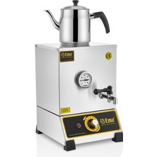 Emir Çay Kazanı Tek Demlikli Elektrikli Çay Ocağı Kazanı Pleytsiz 13 L.