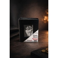 Angelphoto  15X21 Fotoğraf Albümü 200 Fotoğraflık – 10X15 Foto Uyumlu – Ince Kapaklı (Siyah / Beyaz / Bordo)