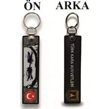 Çukurova Ütü Türk Kara Kuvvetleri Çift Taraflı Anahtarlık 3d, (12CM x 3cm)