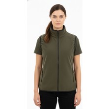 Noble Kadın Playoff Polar Zıp Yelek Haki