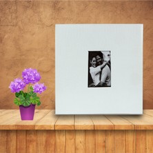 Angelphoto  500LÜK Beyaz Deri Fotoğraf Albümü (10X15CM)