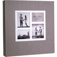 Angelphoto  20 Yaprak (40 Sayfa) Kutulu Yapıştırmalı Deri Albüm / -12LSA315X325