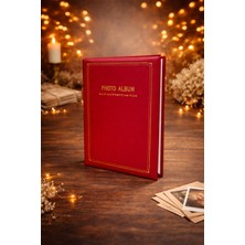 Angelphoto  13X18 Photo Album 21X29 cm 200 Fotoğraflık Fotoğraf Albümü – Yatay Girişli, Kalın Kapak