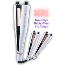 Feyza Design Çok Fonksiyonlu Saç Düzleştirici, Maşa ve Tost Makinesi Özellikleri