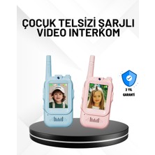 Senson 3–12 Yaş Çocuklara Uygun Görüntülü Walkie Talkie Seti - Lisinya