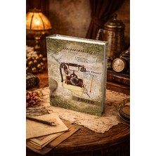 Angelphoto  10 × 15 cm Retro Hatıra Serisi Fotoğraf Albümü – 200 Fotoğraf Kapasiteli – Vintage Tasarım