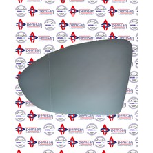 Aysan-Be Volkswagen Golf-7 Kör Nokta Çizgili Isıtmalı Üniteli Ayna Camı Sol Taraf