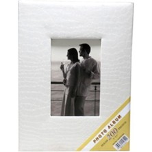 Angelphoto  Sh Album 13X18CM 200'LÜK Deri Fotoğraf Albümü Beyaz 14LPP57200BYZ