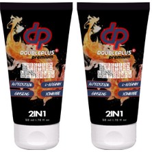 Guzzy Doupleplus Erkekler Premium Için Sertleştirmeli Masaj ve Bakım Jeli 50 ml x 2 Adet