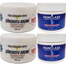 Guzzy Çörek Otu Kremi Xl Boy  2X200 Ml+Painclass Kuyruk Yağı Kremi 2X150 ml