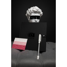 Angelphoto  Anı Defteri + Jel Kalem + 3 Set Sticker Hediyeli