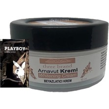 Guzzy Süper Three Brand Arnavut Kremi Whitens Cream 50 ml Sel Antikara Kremi  + 1 Adet Jel Hediye