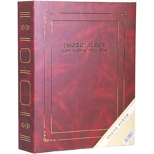 Angelphoto  15X21CM 100'LÜK Ciltbezli Fotoğraf Albümü Bordo