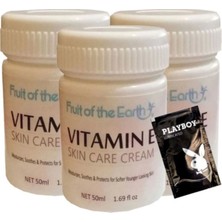 Guzzy Fruit Of The Earth Skin Care 3x Adet Cream 50 ml Antıagıng Krem + 1 Adet Jel Hediye