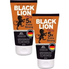 Guzzy Süper Black Lıon Jel Sertleştirmeli Büyütmeli Erkek Kremi 50ML x 2 Adet