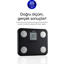 Feyza Design Akıllı Dijital Vücut Analiz Tartısı, Yağ, Sıvı, Kas ve Kilo Ölçer