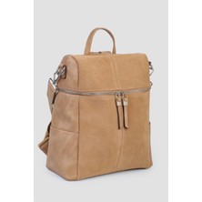 Jacquline Kadın Sırt Çanta ZD164 Kum Beji