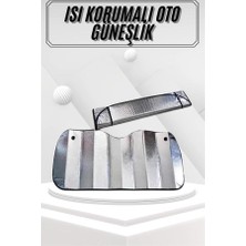 Eco Lounge Güneşlik Koruyucu Perde Metalize Oto Araç Araba Güneşliği Ön Cam Güneşliği