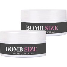 Guzzy Bombsize Göğüs Büyütme Sıkılaştırıclı Bakım Kremi 50 ml x 2 Adet
