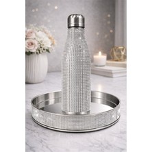 BRANDSMITHS Taş Detaylı Dekoratif Termos