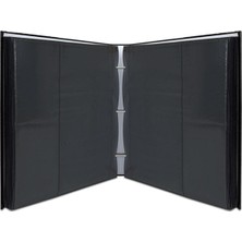Angelphoto  500LÜ Büyük Deri Fotoğraf Albümü (10X15CM) Telli - Metal Spiralli* - Foto Pencereli, Yatay ve Dikey