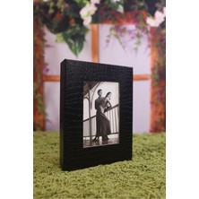 Angelphoto  10X15CM 200'LÜK Deri Fotoğraf Albümü Siyah