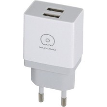 Gtc 2.1 Amper 2 USB Çıkışlı Fiş Adaptör ( Seyahat Şarj Cihazı )