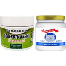 Guzzy Çörek Otu Kremi Orta Boy  100 ml Krem - Snow Kitten Menthol Balm 50 ml