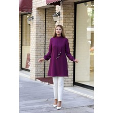 Modaviki Işıl Tunik Mürdüm ANR34