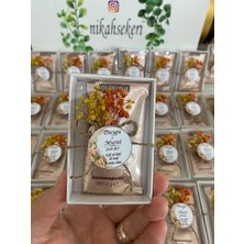 Siyah Lale Kahve Kutusu Süslü Nikah, Söz, Nişan Hediyelik - 100 Adet