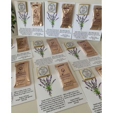 Siyah Lale Kahve ve Çikolata Kartı Nikah, Söz, Nişan Hediyelik - 25 Adet