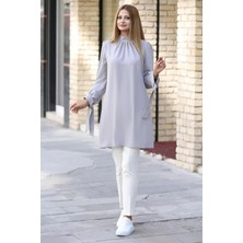 Modaviki Esila Tunik Gri ANR32