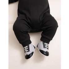 Minissa Baby Kids Bebek Ayakkabısı Kaydırmaz Tabanlı Ilk Adım Ayakkabısı Bağcıklı