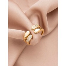 Xuping Boru Model Zirkon Taşlı Özel Seri Yüzük