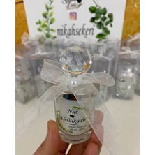 Siyah Lale Kristal Kapaklı Mum Cam Nikah, Söz, Nişan Hediyelik - 100 Adet