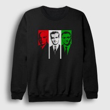 Presmono Unisex Siyah Pahlavi Kings Of Iran Iran Sweatshirt