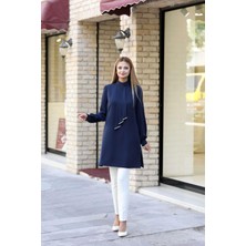 Modaviki Işıl Tunik Lacivert ANR34