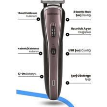 Feyza Design Paslanmaz Çelik 11'li Erkek Bakım Seti, Çok Fonksiyonlu ve Şık Tasarım