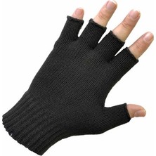 Reform Kurumsal Tedarik Siyah Parmaksız Kesik Parmak Eldiven