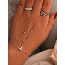 Zuum Zirkon Taşlı Kutup Yıldız Tasarım Şahmeran