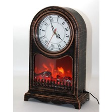 Skygo LED Işıklı Saatli Şömine AALK2501