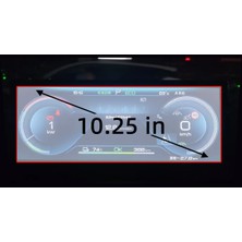 Bir Aksesuar Al Byd Seal Sedan Modeli Için Temperli Sürücü Ekranı Koruyucusu 10,25"