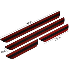 Fams Otomotiv Fiat Egea 3D Krom + ABS Kapı Eşiği Koruma Sport Line 2015-2020 Arası 4 Prç. P. Çelik (Parlak)