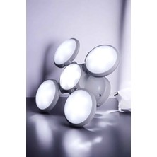 Senson Güneş Enerjili Solar Aydınlatma Kamp Çadır Lambası Şarjlı Ampül LED Şarjlı El Feneri Işıldak - Lisinya