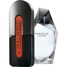 Avon Perceive Erkek Parfüm ve Full Speed (Eski Şişe) Erkek Parfüm Ikili Paket