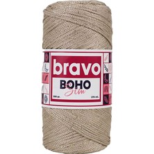 Bravo Boho Sim Polyester Makrome 030 Bej Simli