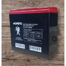 Monero 12V-24 Amper (Dik) E-Bıke Akü EBATLAR:180*78*170 mm  (20 Amper Akü Ile Aynı Ebat)